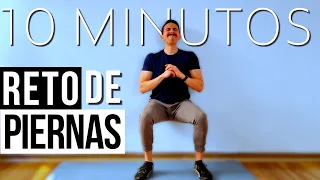 Rutina de Piernas de 10 Minutos en Casa