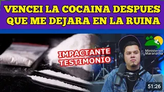 PUDE VECER EL VICIO DE LA COCAINA,HOY TE DIGO COMO- IMPACTANTE TESTIMONIO KID LION PS. ANGEL CAVAZOS
