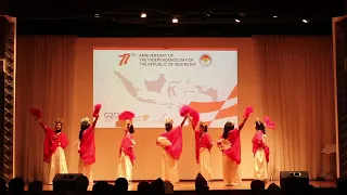 Anging Mammiri Line Dance at Indonesia Independence Day Diplomatic Reception in Muscat Oman