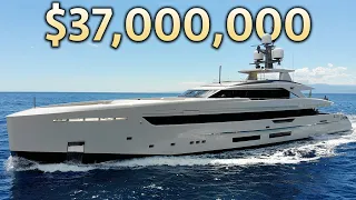 Inside a $37,000,000 Italian Luxury Megayacht with a Helipad