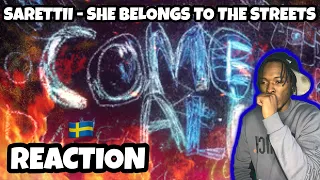 AMERICAN REACTS TO SWEDISH RAP! Sarettii - She Belongs To The Streets (ENGLISH LYRICS)
