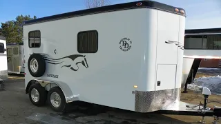 Bumper Pull Living Quarters Horse Trailer | For Sale by Double D Trailers