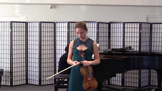 Tchaikovsky Violin Concerto in D major, Op.35, Allegro moderato, Irina Casasnovas, violin.