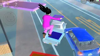 ID parkour sakura di banjir | @sakurakakya