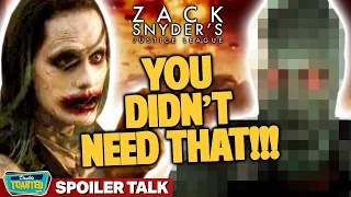 ZACK SNYDER'S JUSTICE LEAGUE SPOILER TALK | SCENES THAT ARE NOT NEEDED | Double Toasted