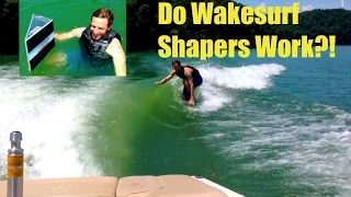 Do Wakesurf Shapers REALLY work?!