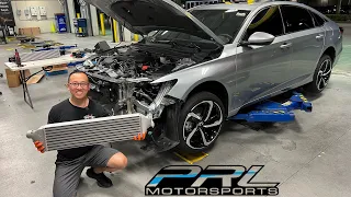 2018 Honda Accord 2.0 Turbo - PRL Intake + Intercooler & Piping | RV6 Downpipe | K-Tuner (Episode 1)