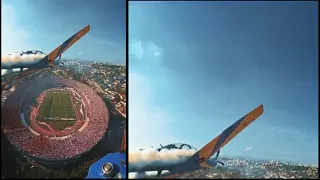 Esquadrilha da Fumaça sobre o Morumbi 2023 REMIX Caiafamaster