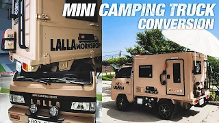 [Self-made camping car] Time lapse for the production process of "Lala" (Extreme version)