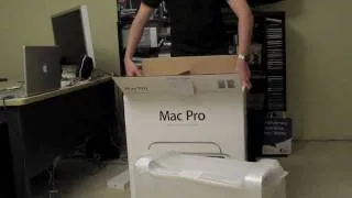 Mac Pro Nehalem 2009 8 core Unboxing