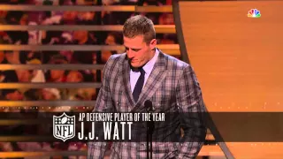 J.J. Watt takes home unanimous 2014 Defensive Player of the Year award