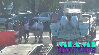 I Dare You To Come Off That Boat!! Things Get Heated | Miami Boat Ramps | Boynton Beach