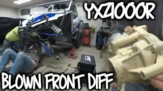 YXZ Blown Front Diff | Teardown and Removal