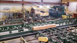 MELLOTT -  Log and Lumber Conveyor Systems at Wagner Millwork - Owego, NY