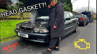 I BOUGHT ONE OF THE CHEAPEST E38 740i IN THE UK... AND ITS BROKEN!