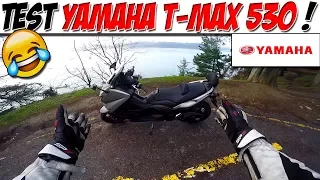 #MotoVlog 66 : TEST YAMAHA T-MAX 530 / EN Y ? ( Ou pas ! )