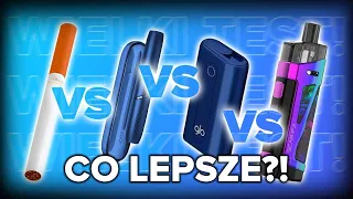 OD CZEGO SZYBCIEJ DOSTANIESZ RAKA?! 🦀 PORÓWNANIE IQOS / GLO / VAPE / PAPIEROS