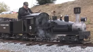 15" gauge live steam Shay at Hillcrest & Wahtoke Railroad