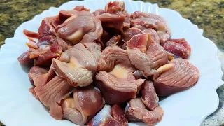 Grandma's secret to cooking tender meat. When cooking chicken gizzards like this