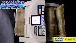 CURRENCY COUNTER with FAKE NOTE DETECTION    Money    Cash  Note Counting Machine