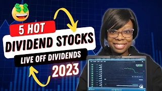 $500 Monthly Income GOAL | 5 HOT Dividend Stocks for 2023 | BEST Dividend Stocks to Live Off