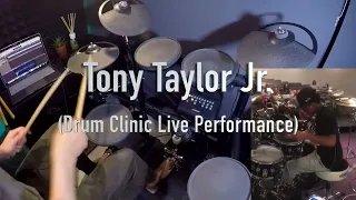 Tony Taylor Jr live performance | Drum cover by Joshua Pang