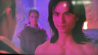 Mortal Kombat (1995) Liu Kang Challenges Shang Tsung Scene!!!