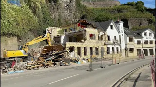 Hotel Restaurant ,,Zum Sänger an der Ahr" Kaiserstuhl im Ahrtal wird abgerissen 04.10.2021