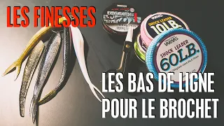 LES LEURRES "FINESSE" / LES MEILLEURS BAS DE LIGNE POUR LE BROCHET 🐟Fishing Club EP14🐟
