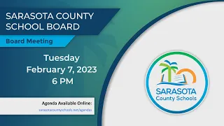 SCS | Board Meeting - February 7, 2023 - 6 PM