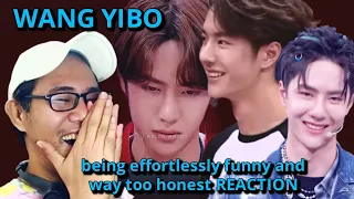 Wang Yibo 王一博 being effortlessly funny and way too honest REACTION