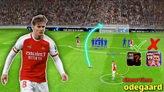 Review odegaard ShowTime in efootball power 102 and The best skills