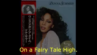 Donna Summer - Fairy Tale High LYRICS - SHM "Once Upon A Time" 1977