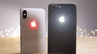 Glowing Apple Logo on iPhone X & 8 Plus! Sexiest Mod Ever