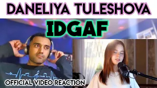 DANELIYA TULESHOVA | IDGAF | FIRST TIME REACTION | RARE VIDEO 🤯