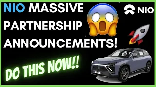 NIO HUGE PARTNERSHIP ANNOUNCEMENT! - Buy The Dip?? - (Nio Stock Analysis)