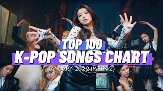 (TOP 100) K-POP SONGS CHART | JANUARY 2022 (WEEK 2)