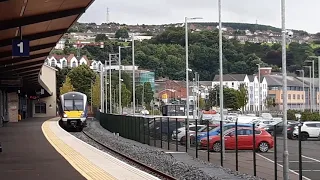 Derry/Londonderry with a C4K train going to Belfast Great Victoria Street. NI Railways.