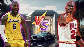 Michael Jordan VS LeBron James: Wealth War