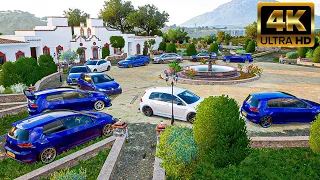 Golf R VS. Audi Rs3 | CONVOY | Forza Horizon 5 | Logitech g29 gameplay