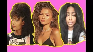 CELEBRITIES SHOW OFF THEIR NATURAL HAIR!  PART 2 (Zendaya, SZA, YARA.S, Gab UNION, etc.)