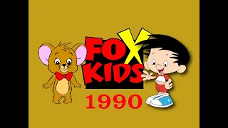 FOX Kids Saturday Morning Cartoon Line Up with Commercials (1990)