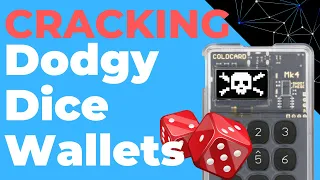 Cracking Unsafe Bitcoin Wallets + Coldcard Mk4 Warning (Insecure Dice Based Seeds & Private Keys)