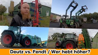 FarmVLOG#684 - Frontlader am Fendt 415 Vario kommt ab