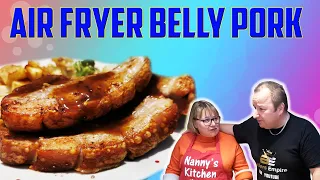 Succulent Salt And Pepper Belly Pork Meal In the Air Fryer