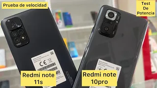 xiaomi redmi note 11s frente a redmi note 10 pro [ test de gráficos ] test de potencia. cual comprar