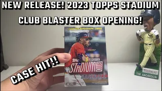 CASE HIT! 2023 Topps Stadium Club Blaster Box Opening!