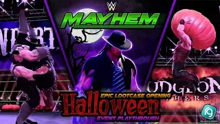 WWE Mayhem | Epic Lootcase Opening | Halloween Event Playthrough