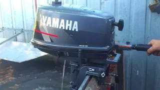 1997 Yamaha 4 hp outboard motor 2 stroke (dwusuw)