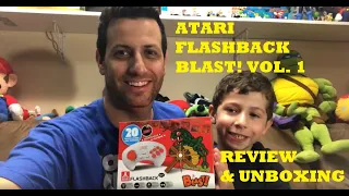 Atari Flashback Blast! Vol 1 Unboxing & Review (w/ gameplay)